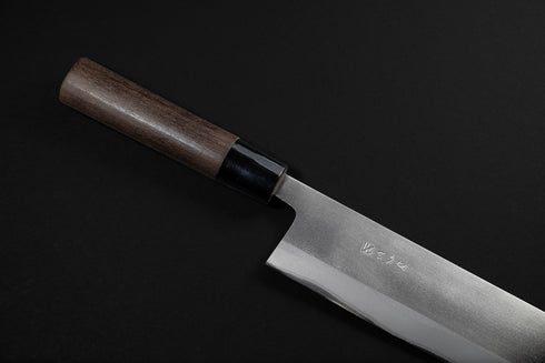 GIHEI BLUE NO.2 STAINLESS CLAD NAKIRI 165 SATIN FINISH